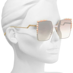 fendi can eye 0259 square sunglasses